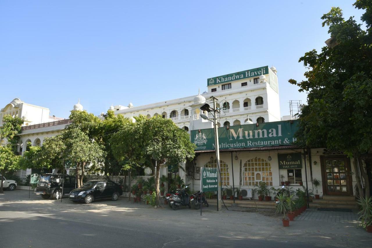 Heritage Khandwa Haveli Джайпур Екстер'єр фото